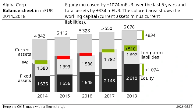 Template C01E — Balance sheet in mEUR